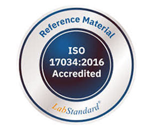 ISO 17034:2016 Accredited Reference Material